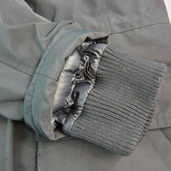 AIKKIA Women Black Slim-Fit Fall Coat-Trendy Hooded Puffer Coat  Sz: S(4) Black - Picture 9 of 12